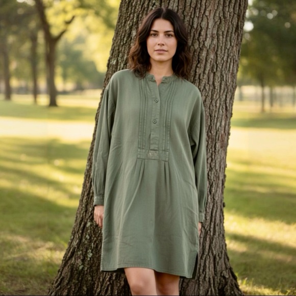 Sandrine Rose by Free People Moss  Oversized Dress - Picture 5 of 10